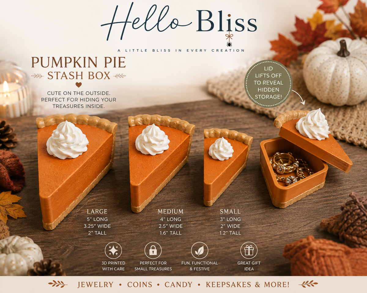 Pumpkin Pie Stash Box